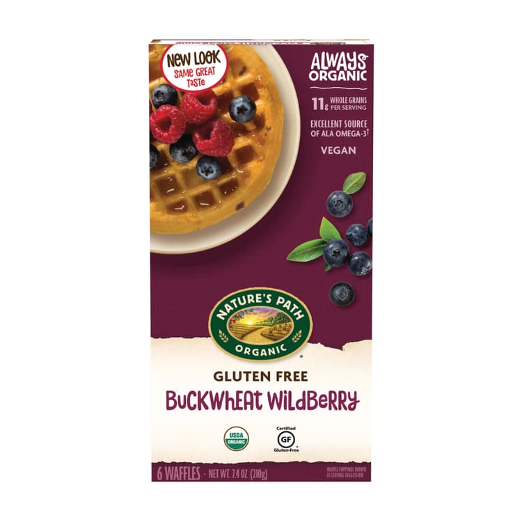 Buckwheat Wildberry Waffles