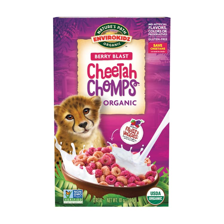 Berry Blast Cheetah Chomps Cereal