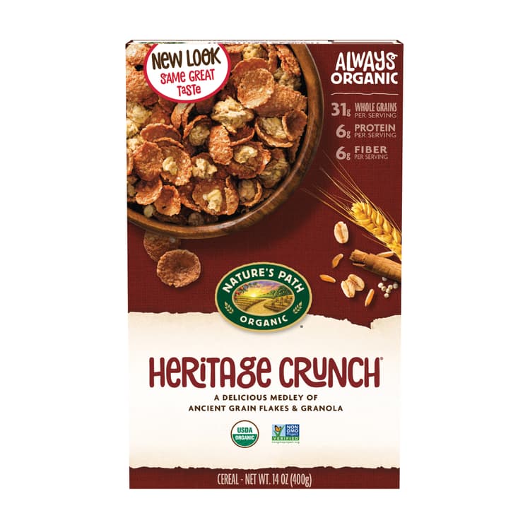 Nature'S Path Organic Heritage Crunch Cereal