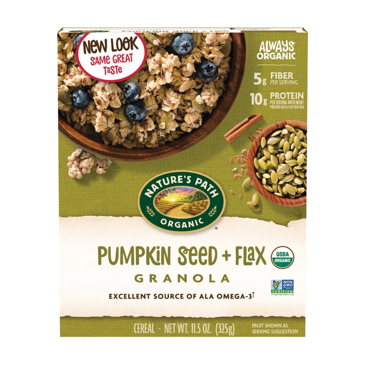 Nature'S Path Organic Pumpkin Seed And Flax Granola