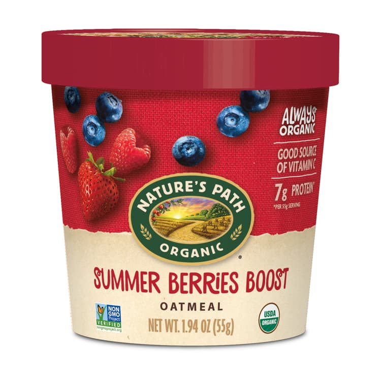 Summer Berries Boost Oatmeal