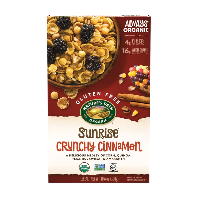 Sunrise Crunchy Cinnamon Cereal