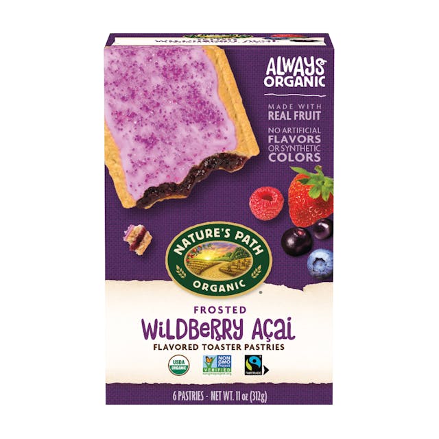 Is it Milk Free? Nature's Path Wildberry Açai Frosted Toaster Pastries