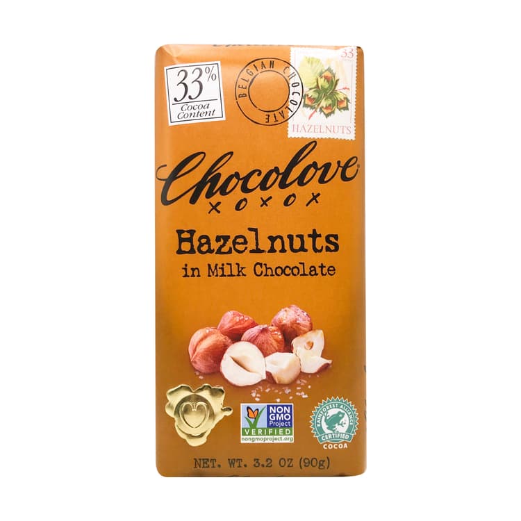 Hazelnuts In Milk Chocolate Bar