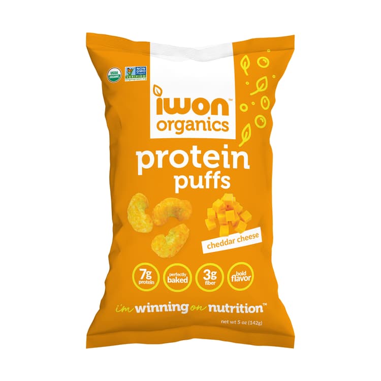 Puffs Protein Cheddar Cheese Organic