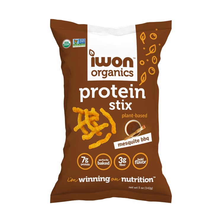 Stix Protein Mesquite Barbecue Plant Based Organic
