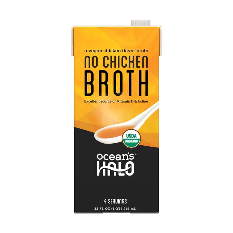 Organic And Plant-Based No Chicken Broth