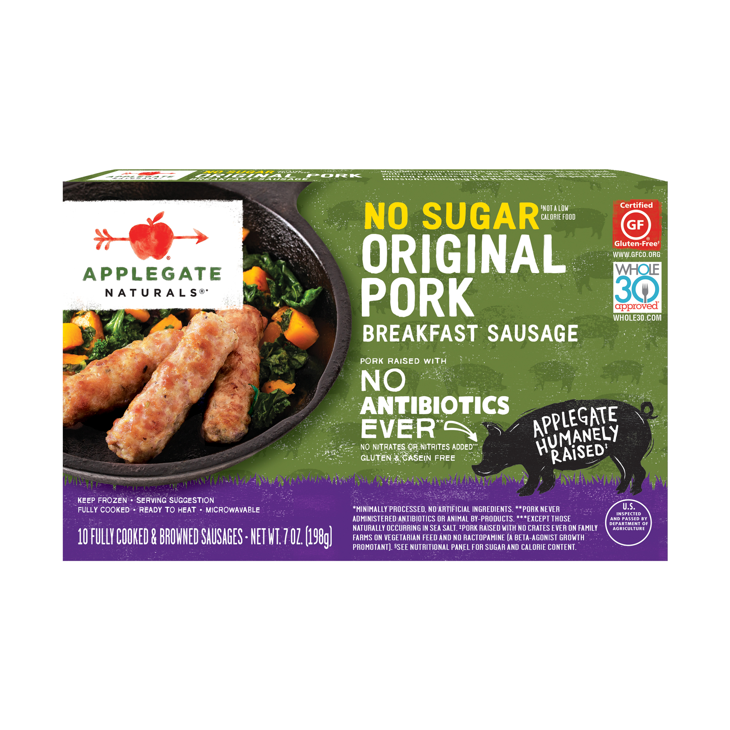 No Sugar Original Pork Breakfast Sausage