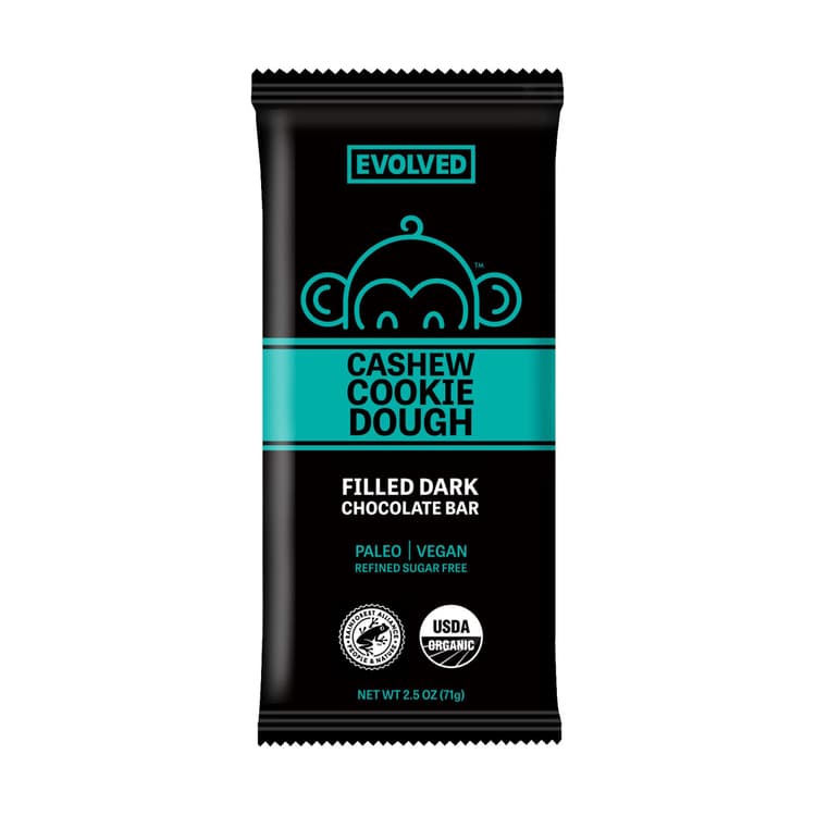 Cashew Cookie Dough Filled Chocolate Bar