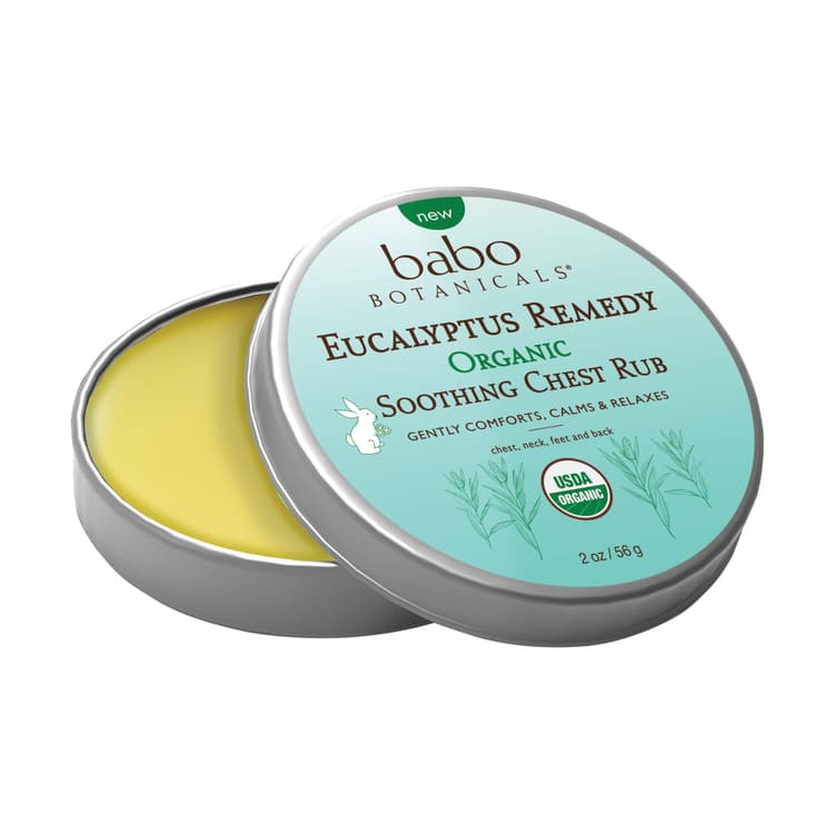 Eucalyptus Remedy Organic Soothing Chest Rub