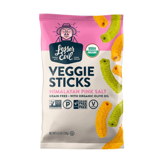 Is it Interstitial Cystitis Friendly? Lesserevil Veggie Sticks Himalayan Pink Salt
