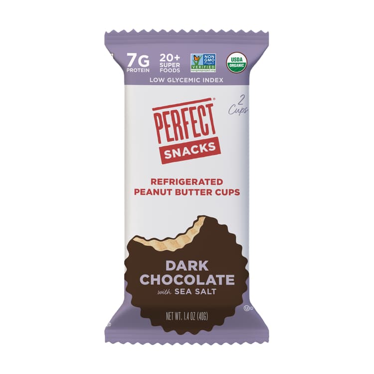 Peanut Butter Cups, Dark Chocolate With Sea Salt