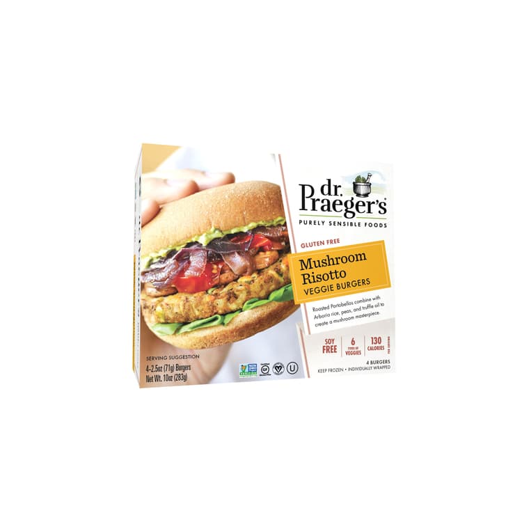 Mushroom Risotto Veggie Burgers