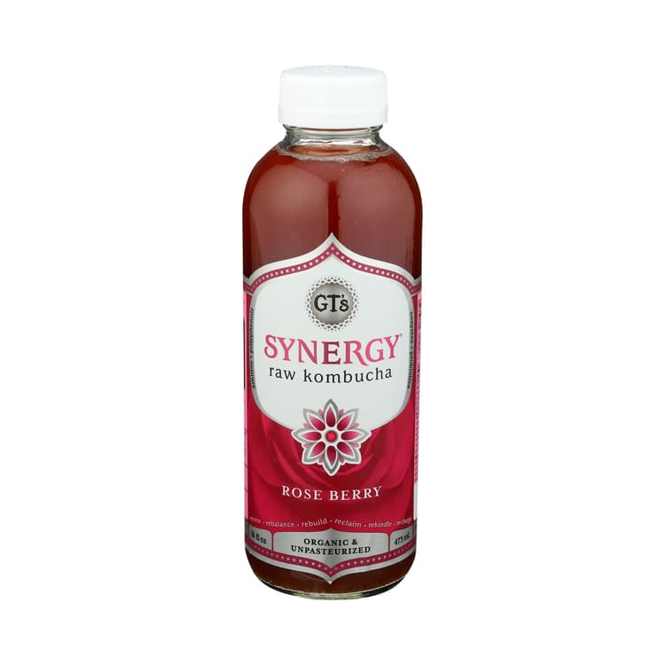 Organic Rose Berry Kombucha