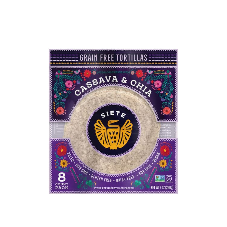 Cassava Chia Tortilla