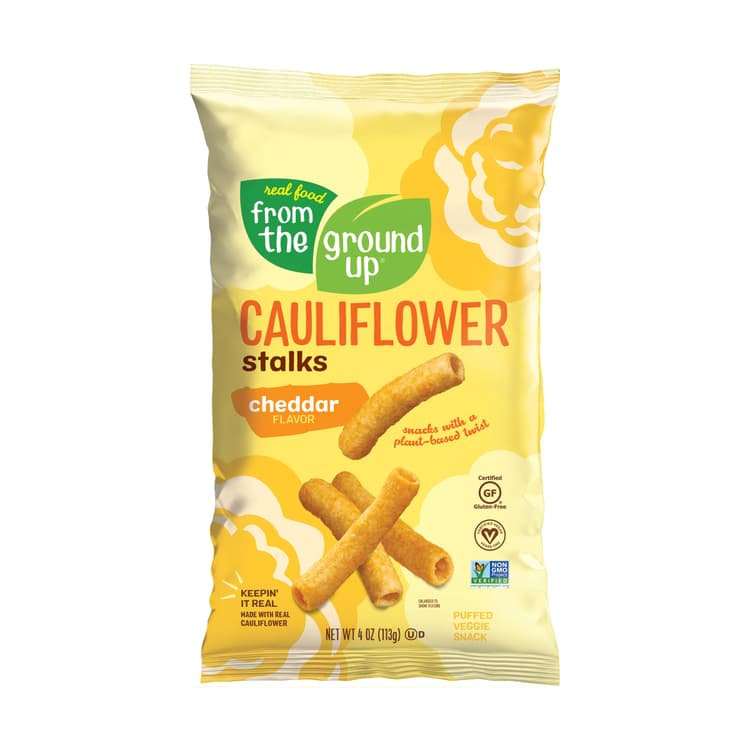 Cauliflower Stalks Cheddar