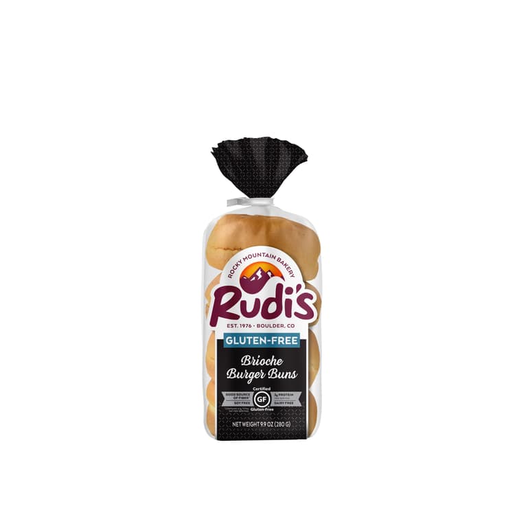 Rudi'S Rocky Mountain Bakery Gluten Free Brioche Burger Buns