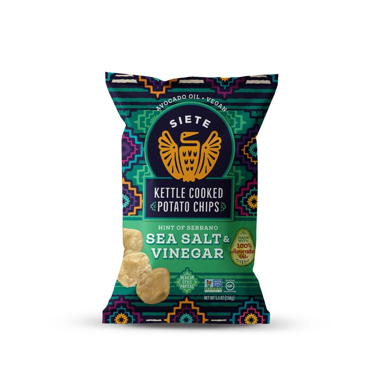Sea Salt Vinegar Kettle Cooked Potato Chips