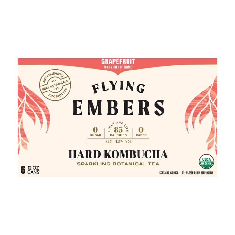 Grapefruit Hard Kombucha
