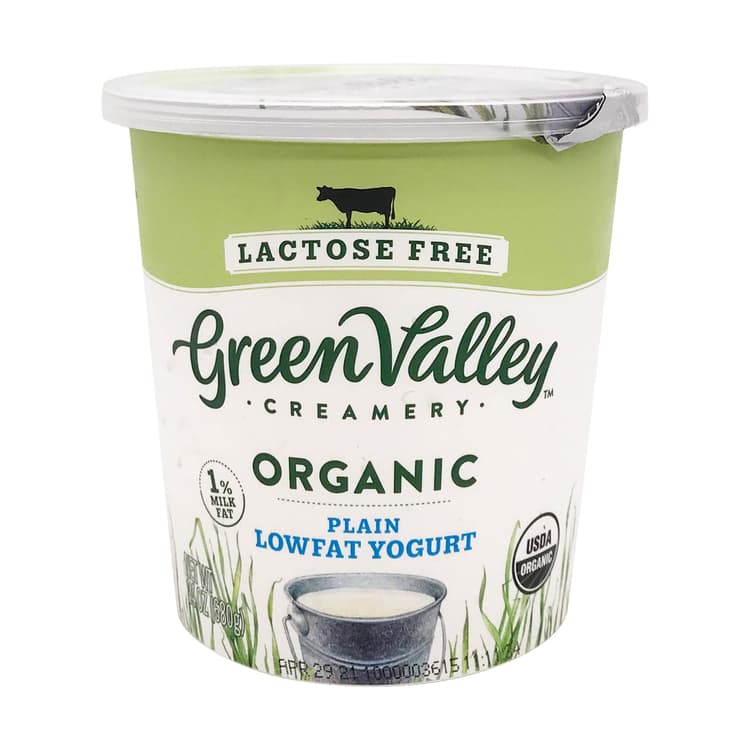 Lactose Free Organic Plain Lowfat Yogurt