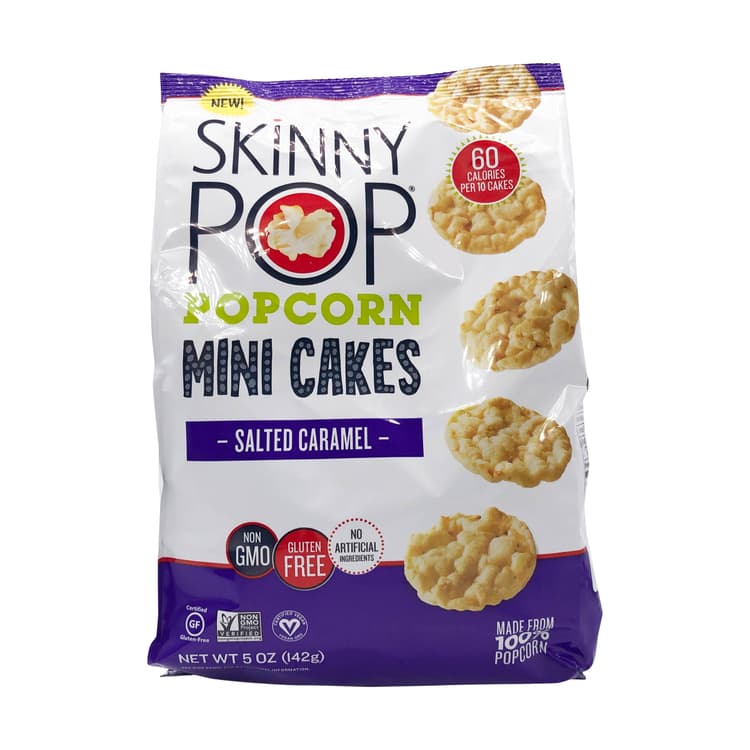 Salted Caramel Popcorn Mini Cakes