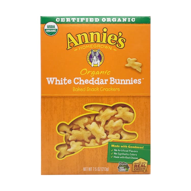 Organic White Cheddar Bunnies Crackers