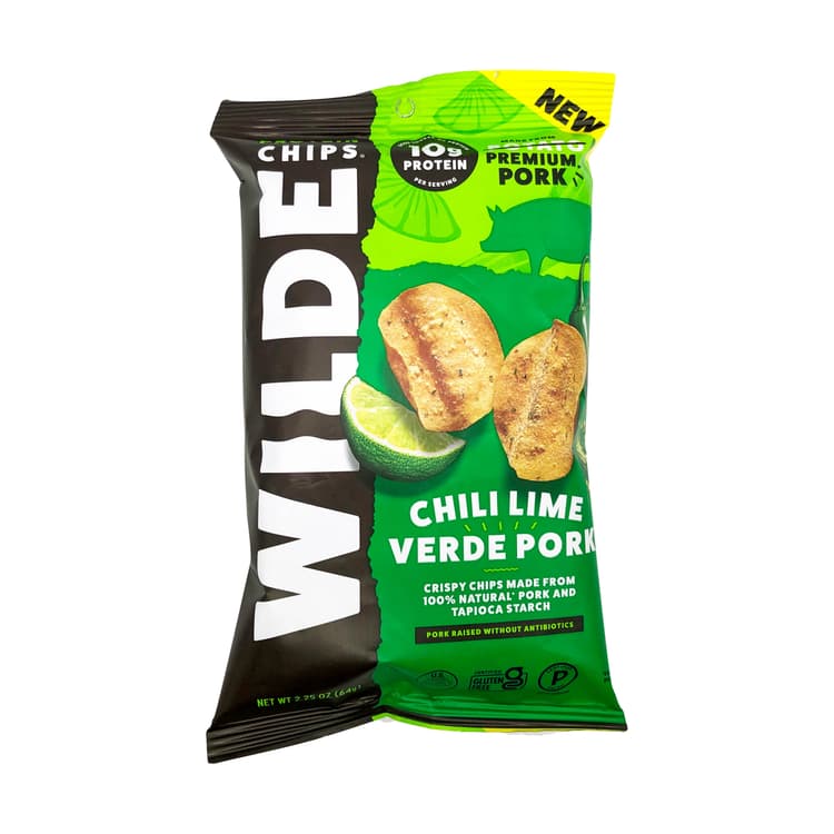 Chile Verde And Lime Pork Chips