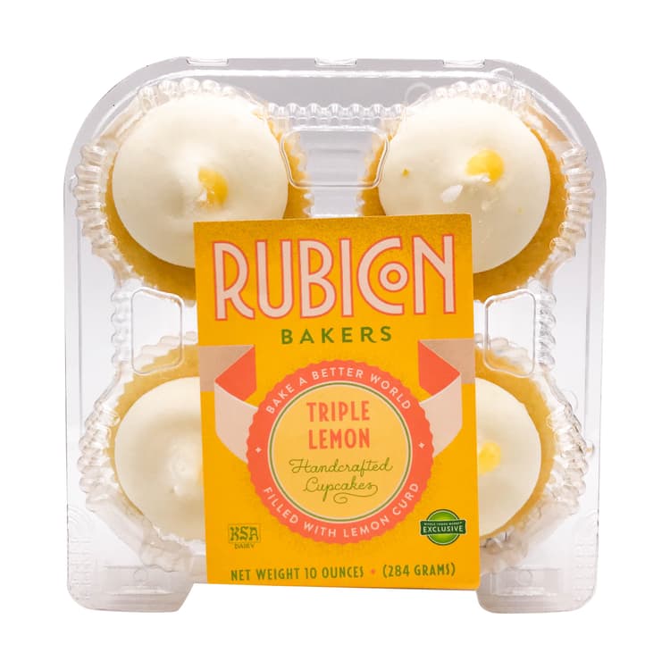 Rubicon Bakers Triple Lemon Cupcakes