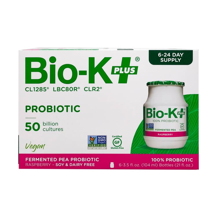 Bio-K Plus Organic Raspberry 50 Billion Probiotic