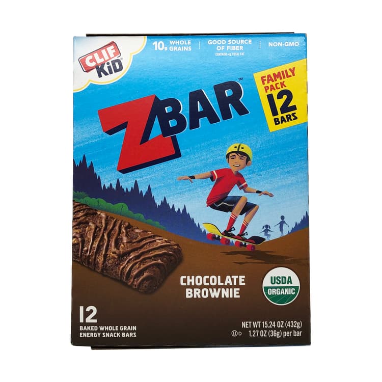 Organic Chocolate Brownie Z Bars