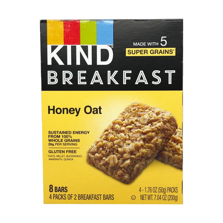 Honey Oat Breakfast Bar