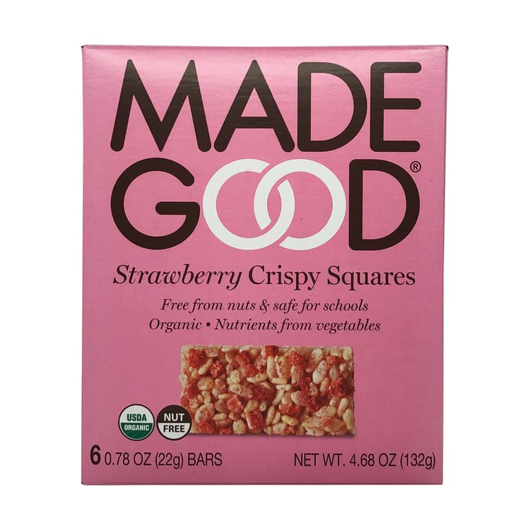 Organic Strawberry Crispy Squares