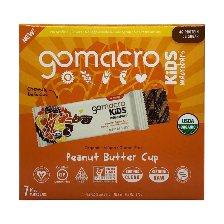 Organic Peanut Butter Cup Kids Bars