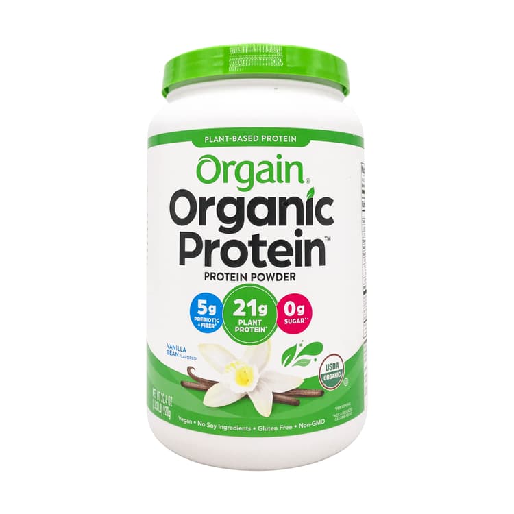 Sweet Vanilla Bean Organic Plant Based Protein Powder