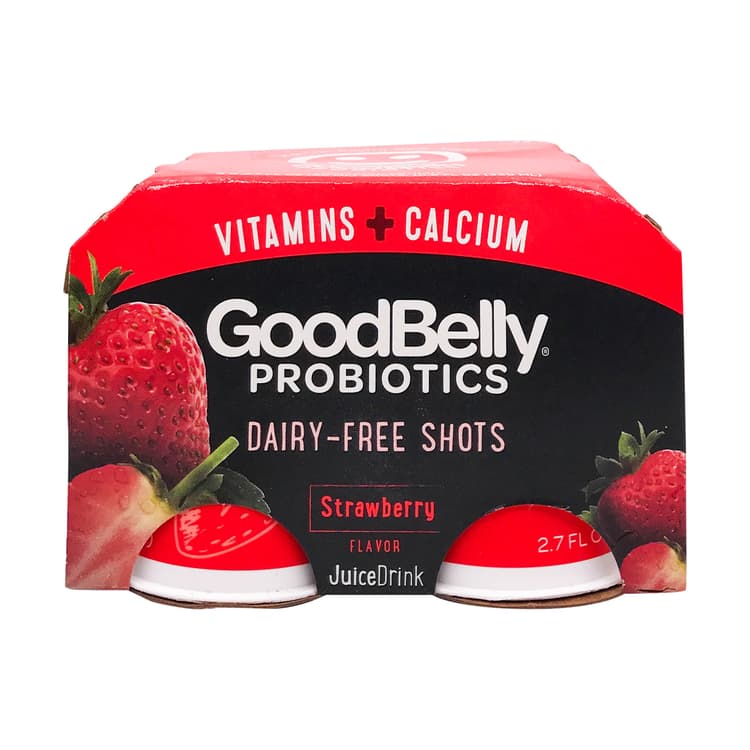 Strawberry Plusshot Probiotic Juice Drink
