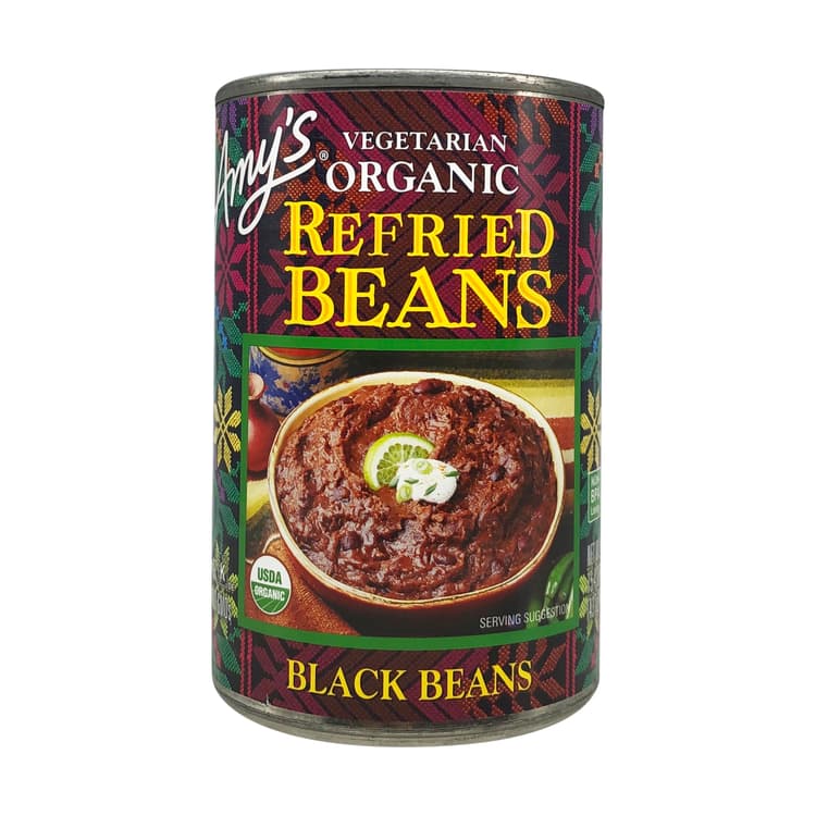 Organic Refried Black Beans