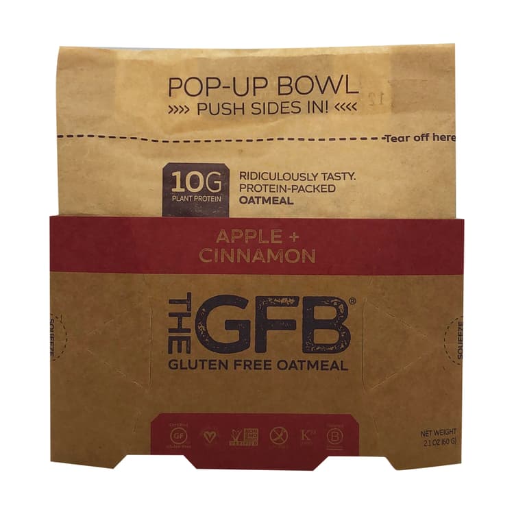 Apple Cinnamon Oatmeal Pop Up Bowl
