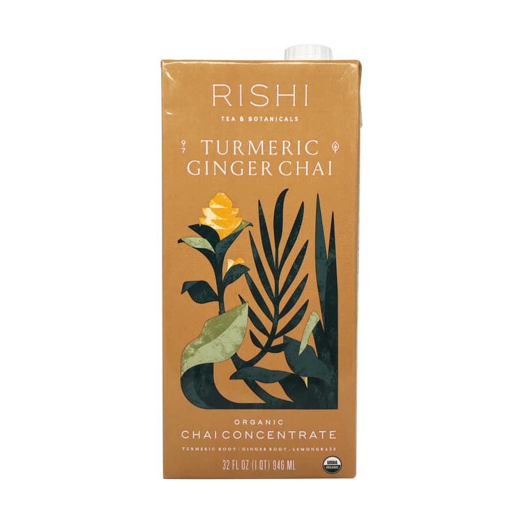 Organic Turmeric Ginger Chai Tea Concentrate