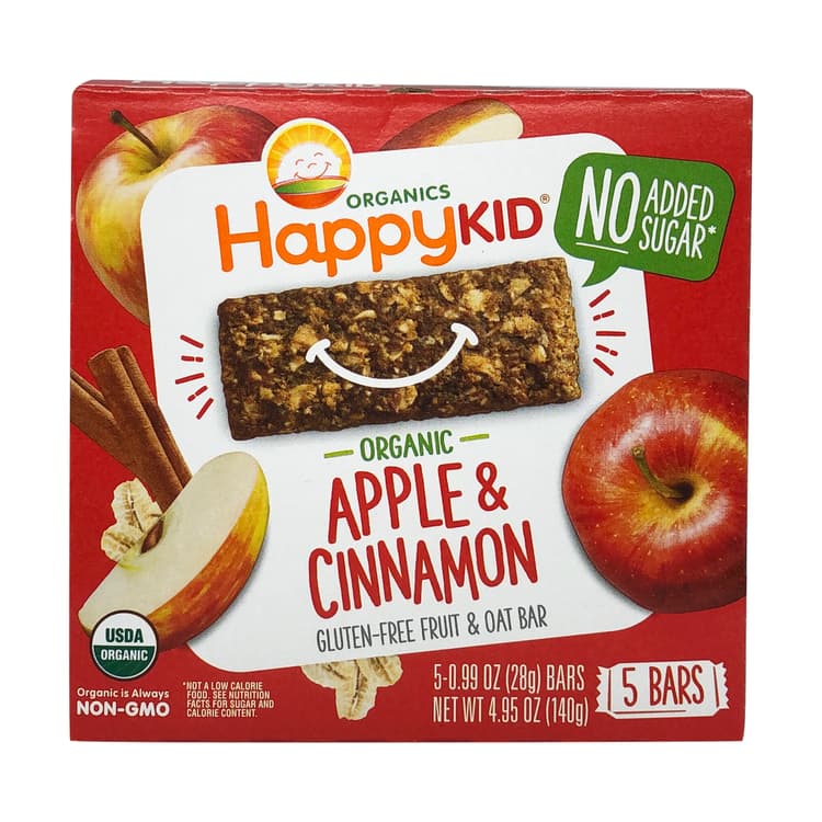 Organic Apple & Cinnamon Fruit & Oat Bar