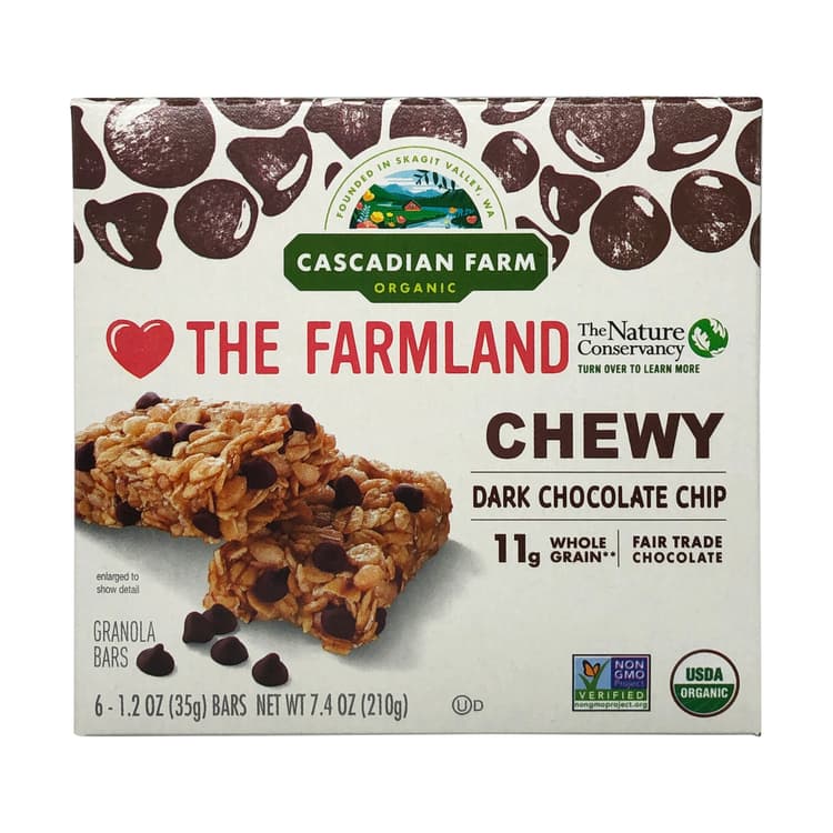 Organic Chocolate Chip Chewy Granola Bars