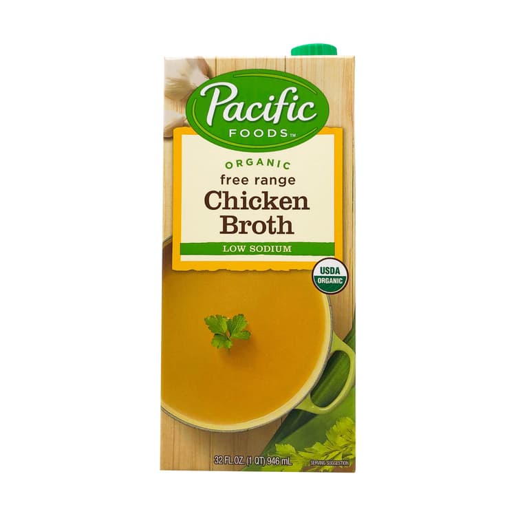 Organic Low Sodium Free Range Chicken Broth