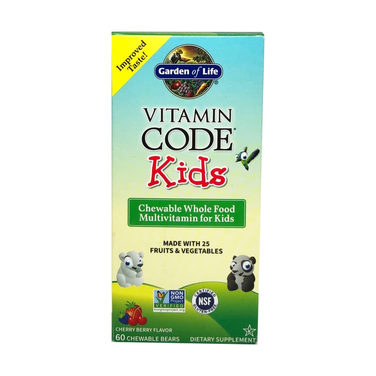 Garden Of Life Vitamin Code Multivitamin For Kids 60 Chews