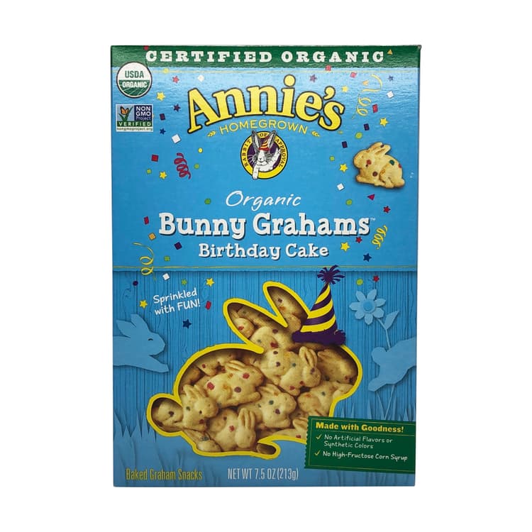 Organic Birthday Cake Bunny Grahams