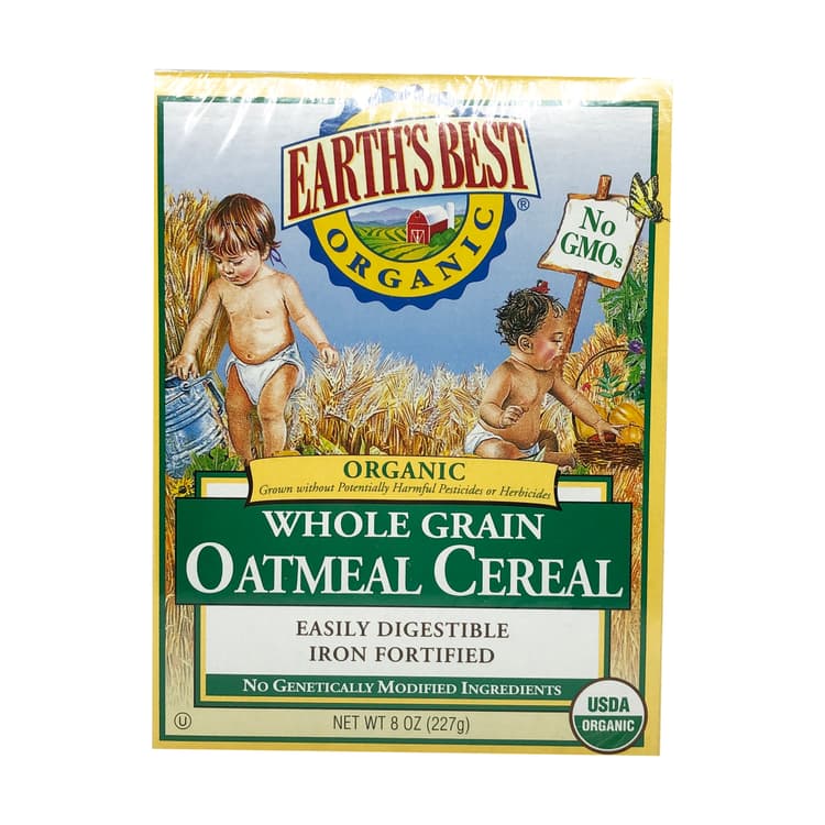 Organic Whole Grain Oatmeal Cereal