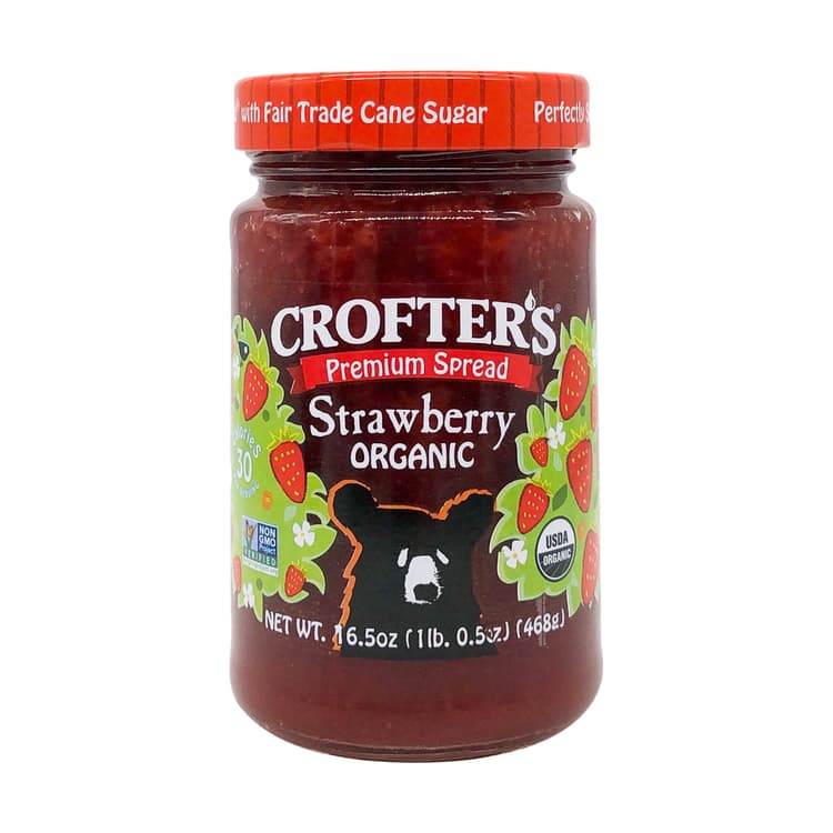 Organic Strawberry Premium Fruit Spread