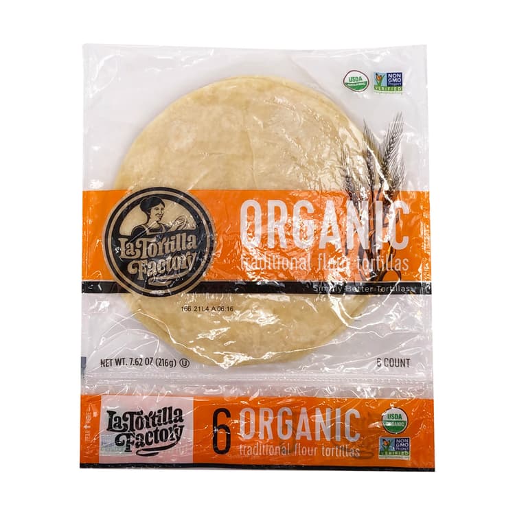 Organic Traditional Flour Tortillas