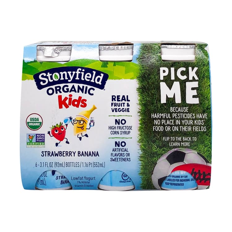 Yokids Strawbana Low-Fat Yogurt Smoothie