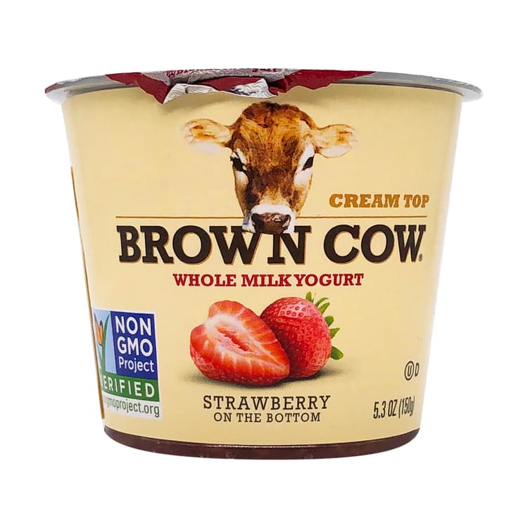 Brown Cow Strawberry Whole Milk Yogurt
