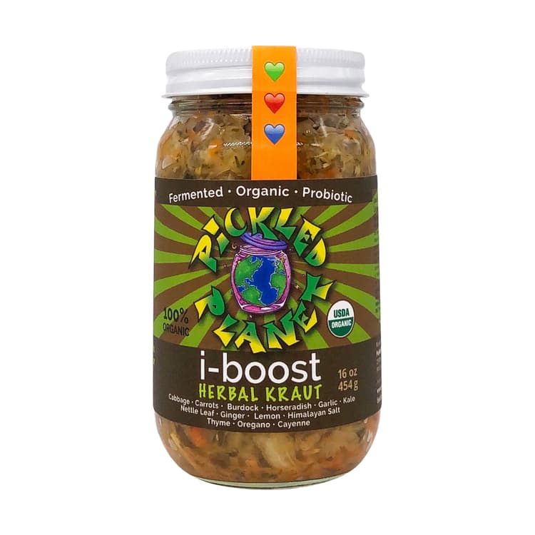 Pickled Planet Organic Herbal I Boost Sauerkraut