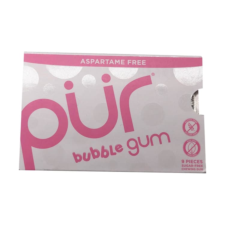 Bubblegum, Sugar-Free Chewing Gum